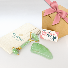 Beyond Jade - Face Roller & Gua Sha Mothers Day Gift Set