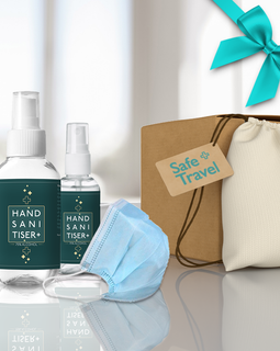 Hand Sanitiser Travel Gift Set - Pure Scent