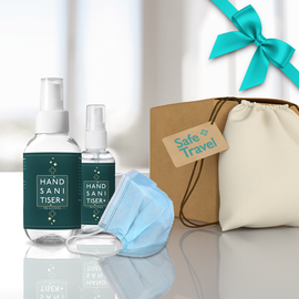Hand Sanitiser Travel Gift Set - Pure Scent